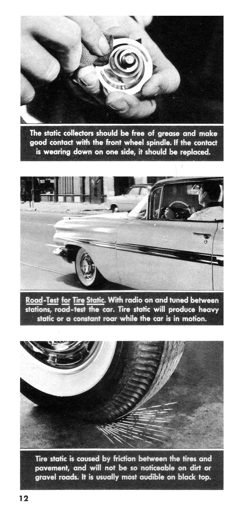 1959 Chevrolet Rapid Radio Checks Booklet Page 2